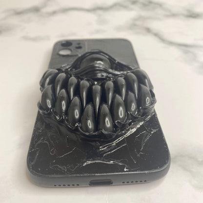 Techypop.com iPhone Case Monster Teeth Black Eye Handmade Designer iPhone Case For All iPhone Models