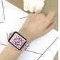 Techypop.com Watch Bands Slim Braided Leather Designer Apple Watch Band Strap For iWatch Series SE 6/5/4/3/2/1