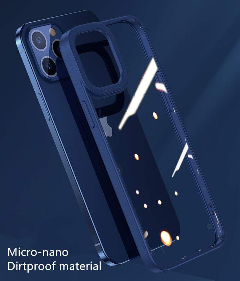 Techypop iPhone Case 2020 New iPhone 12 Clear Case TPU/Nano Ultra Thin+ Anti Scratch+ Dirtproof Full Body Protection