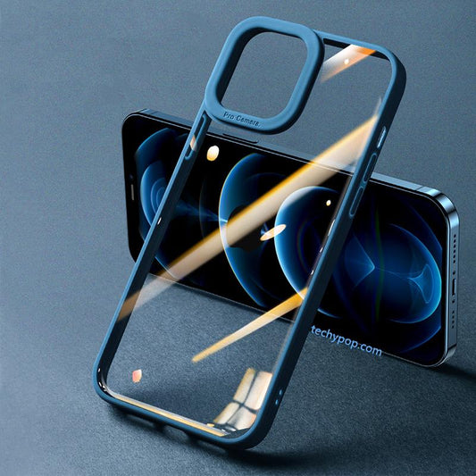 Techypop iPhone Case 2020 New iPhone 12 Clear Case TPU+Nano Ultra Thin+ Anti Scratch Full Body Protection