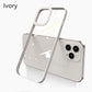 Techypop iPhone Case iPhone 12 / Ivory New iPhone 12 Transparent Case Nano Materail TPU Ultra Thin+ Anti Scratch+ Dirtproof