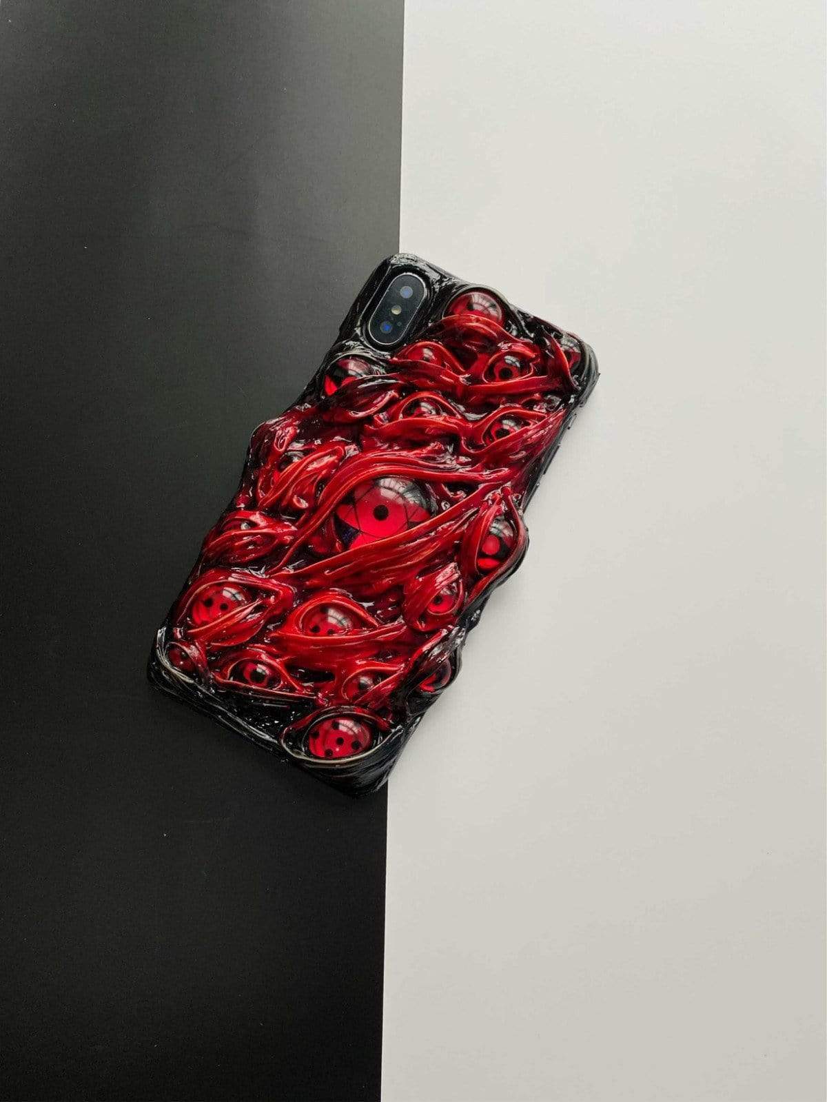 Techypop iPhone Case iPhone 12 Mini Blood is Always Watching Designer iPhone Case For iPhone 12 SE 11 Pro Max X XS Max XR 7 8 Plus