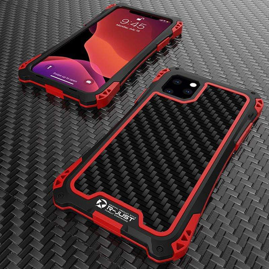 Hardcore Bumper Frame Military Grade Ultimate Shockproof Full Body Protective Case For iPhone SE 11 Pro Max X XS Max XR 7 8 Plus - techypopcom