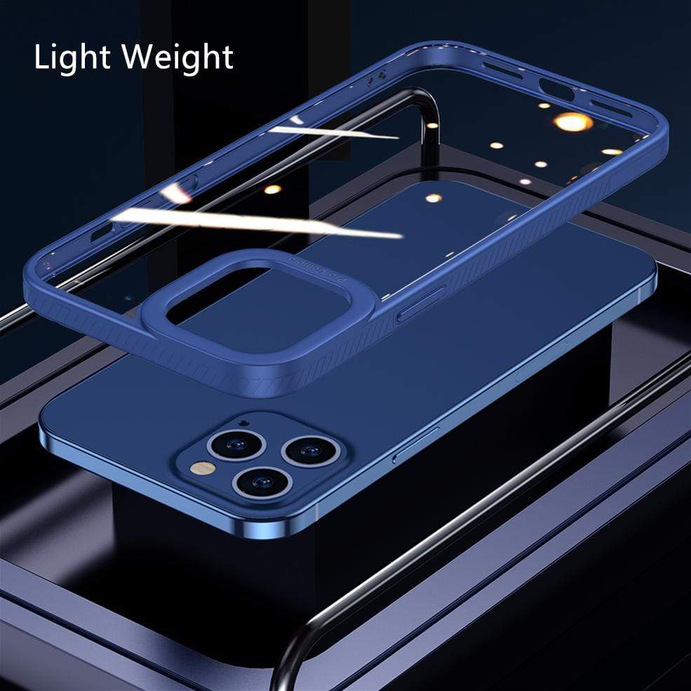 Techypop iPhone Case New iPhone 12 Transparent Case Nano Materail TPU Ultra Thin+ Anti Scratch+ Dirtproof