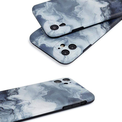 Ocean Waves Silicone Shockproof Protective Designer iPhone Case For iPhone SE 11 Pro Max X XS Max XR 7 8 Plus - techypopcom