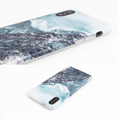 Snow Mountain Silicone Shockproof Protective Designer iPhone Case For iPhone SE 11 Pro Max X XS Max XR 7 8 Plus - techypopcom