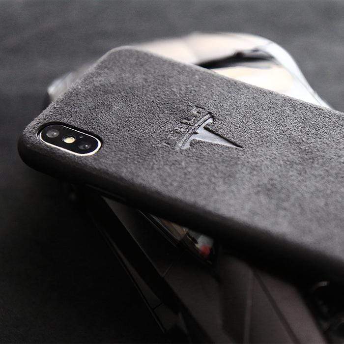 Techypop iPhone Case Tesla Alcantara Protective Designer iPhone Case For iPhone 12 SE 11 Pro Max X XS Max XR 7 8 Plus