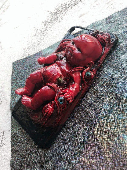 The Blood Baby Handmade Designer iPhone Case For iPhone SE 11 Pro Max X XS Max XR 7 8 Plus - techypopcom