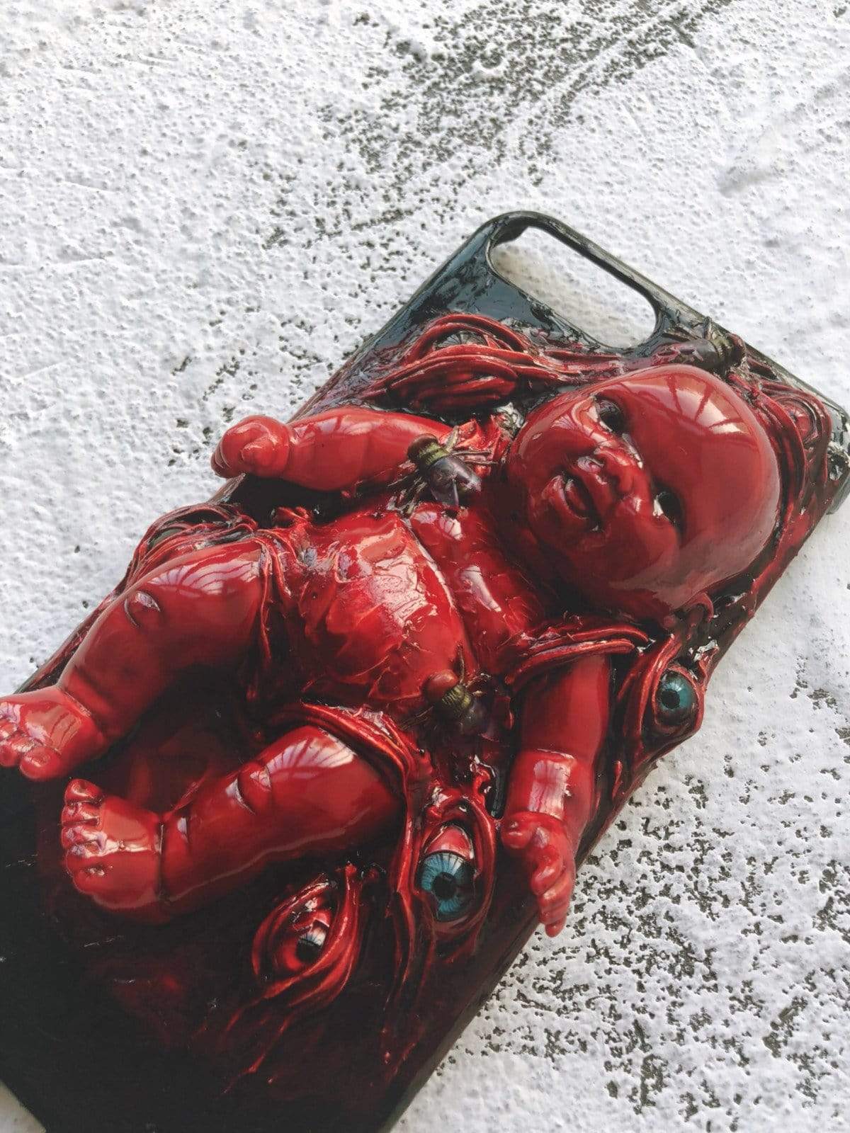 The Blood Baby Handmade Designer iPhone Case For iPhone SE 11 Pro Max X XS Max XR 7 8 Plus - techypopcom