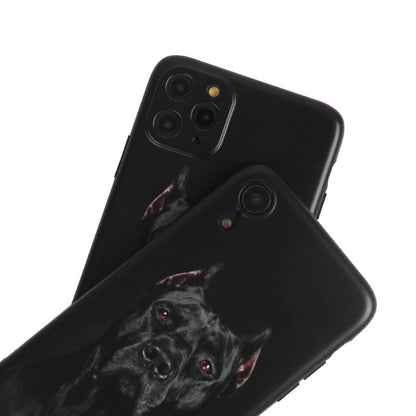 The Doberman Soft Silicone Shockproof Protective Designer iPhone Case For iPhone SE 11 Pro Max X XS Max XR 7 8 Plus - techypopcom