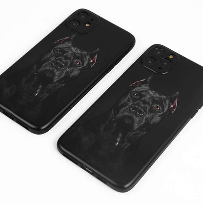 The Doberman Soft Silicone Shockproof Protective Designer iPhone Case For iPhone SE 11 Pro Max X XS Max XR 7 8 Plus - techypopcom
