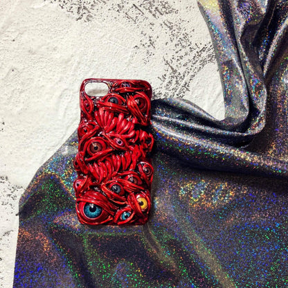 Twisted Eyes Handmade Designer iPhone Case For iPhone SE 11 Pro Max X XS Max XR 7 8 Plus - techypopcom
