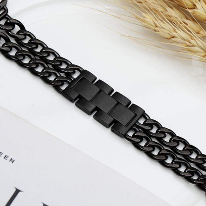 Gold Chain Designer Apple Watch Band Strap For iWatch Series 4/3/2/1 - techypopcom
