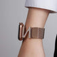 Techypop Watch Bands Metallic Jewel Designer Apple Watch Band Strap For iWatch Series SE 6/5/4/3/2/1