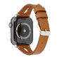 MORE COLORS Genuine Leather Slim Breathable Compatible With Apple Watch Band Strap For iWatch Series 4/3/2/1 - Techypop.com