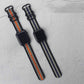 Nylon Stripe Designer Apple Watch Band Strap For iWatch Series 4/3/2/1 - techypopcom