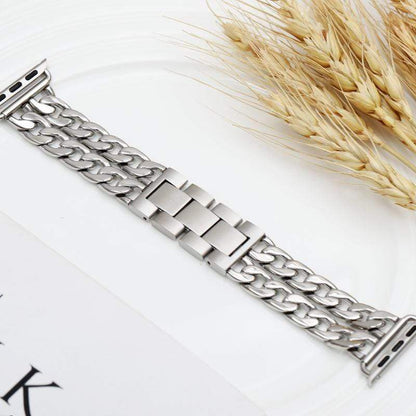 Gold Chain Designer Apple Watch Band Strap For iWatch Series 4/3/2/1 - techypopcom