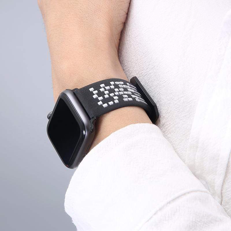 Suede Designer Apple Watch Band Strap For iWatch Series 4/3/2/1 - techypopcom