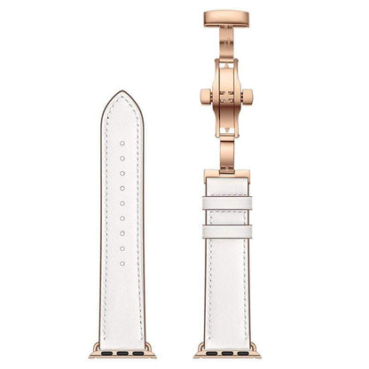Luxury Leather Designer Apple Watch Band Strap For iWatch Series 4/3/2/1 - techypopcom