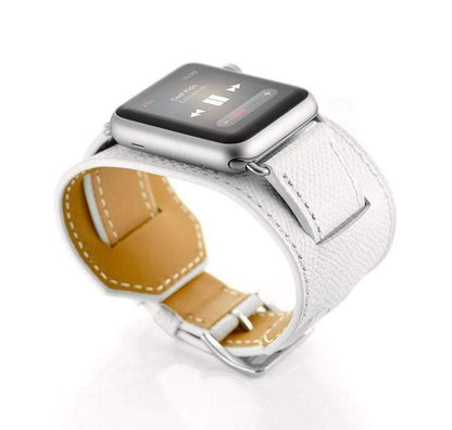MORE COLORS Genuine Leather Durable Compatible With Apple Watch Band Strap For iWatch Series 4/3/2/1 - Techypop.com