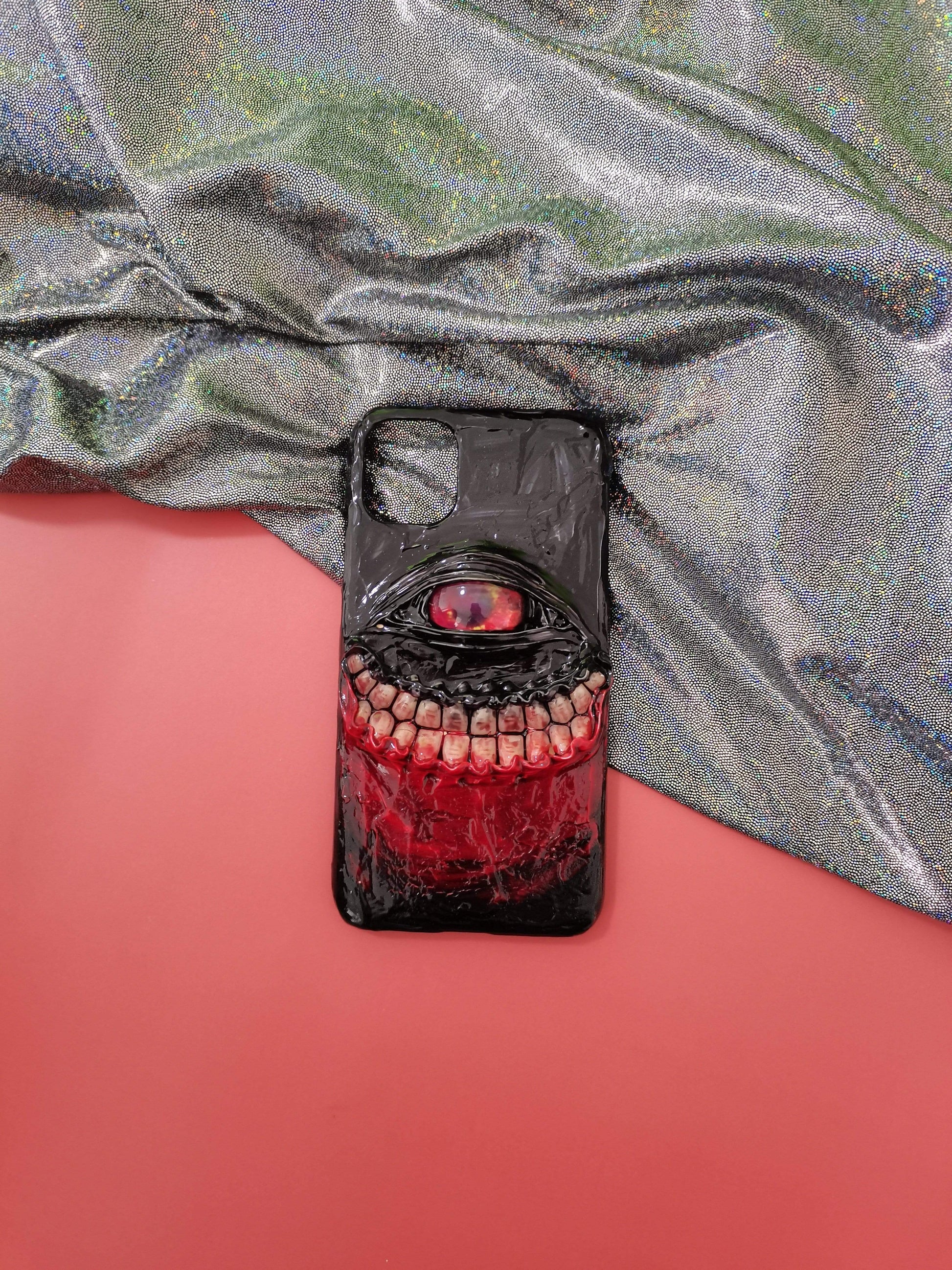 Dirty Teeth Handmade Designer iPhone Case For All iPhone Models - techypopcom