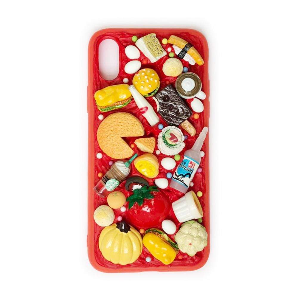 Fast Food Feast Handmade Designer iPhone Case For iPhone 12 SE 11 Pro Max X XS Max XR 7 8 Plus - techypopcom