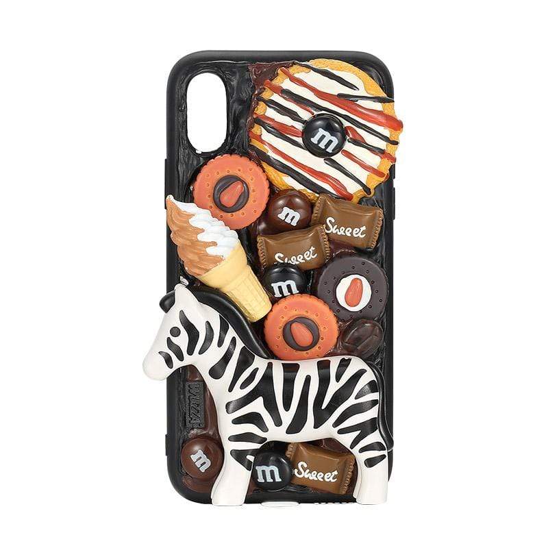 The Zebra Handmade Designer iPhone Case For iPhone 12 SE 11 Pro Max X XS Max XR 7 8 Plus - techypopcom