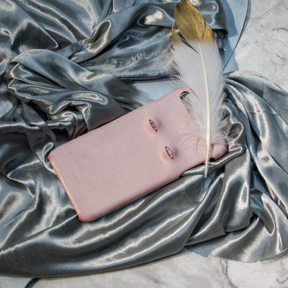 The Two Eyes Leather Designer iPhone Case For iPhone SE 11 Pro Max X XS Max XR 7 8 Plus - techypopcom