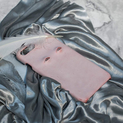 The Two Eyes Leather Designer iPhone Case For iPhone SE 11 Pro Max X XS Max XR 7 8 Plus - techypopcom