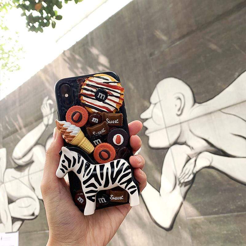The Zebra Handmade Designer iPhone Case For iPhone 12 SE 11 Pro Max X XS Max XR 7 8 Plus - techypopcom